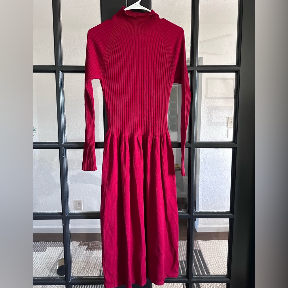 Uniqlo Red Dress